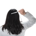 thumbnail image 5 of Unique Bargains 1 Pc Simple Vintage Rat Tail Comb Colorful White Imitation Acetic Acid, 5 of 6