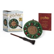DONALD LEMKE RP Minis: Harry Potter: Hogwarts Christmas Wreath and Wand Set : Lights Up! (Paperback)