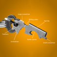 thumbnail image 4 of Heavy Type Stainless Steel Key Rings Tool with 8 Function Professional Keychains, 4 of 12