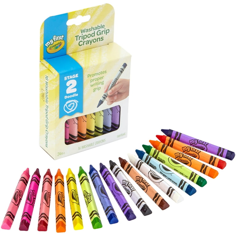 Crayola My First Washable Grip Markers, 3ct - Shop Markers at H-E-B