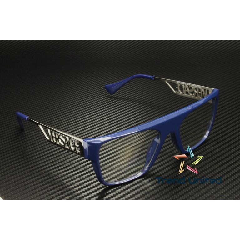 Versace blue eyeglasses cheap