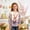 A420 Multicolor, variant on Xdegoge Childrens Girls Cute Graphic T Shirt Adorable Spring Bunny Daisy Floral Print Long Sleeve Crewneck Casual Playwear School Tops Breathable Pullover Shirts