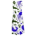 thumbnail image 5 of Teissuly Womens Fashion Holiday Summer Casual Printing Sleeveless Party Beach Loose Dress, 5 of 5