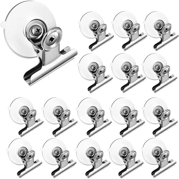 Suction Cup Clip Plastic Round Suction Cup Clamp Holder for Hanging Home Office Accessories (8)