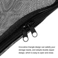 thumbnail image 4 of Uxcell Camping Drying Net Small Size Outdoor Triangle Mesh Hanging Basket, Black 2 Pack, 4 of 5