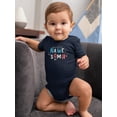 thumbnail image 2 of Jawesome, Shark Theme Bodysuit Infant -Image by Shutterstock,  18 Months, 2 of 4