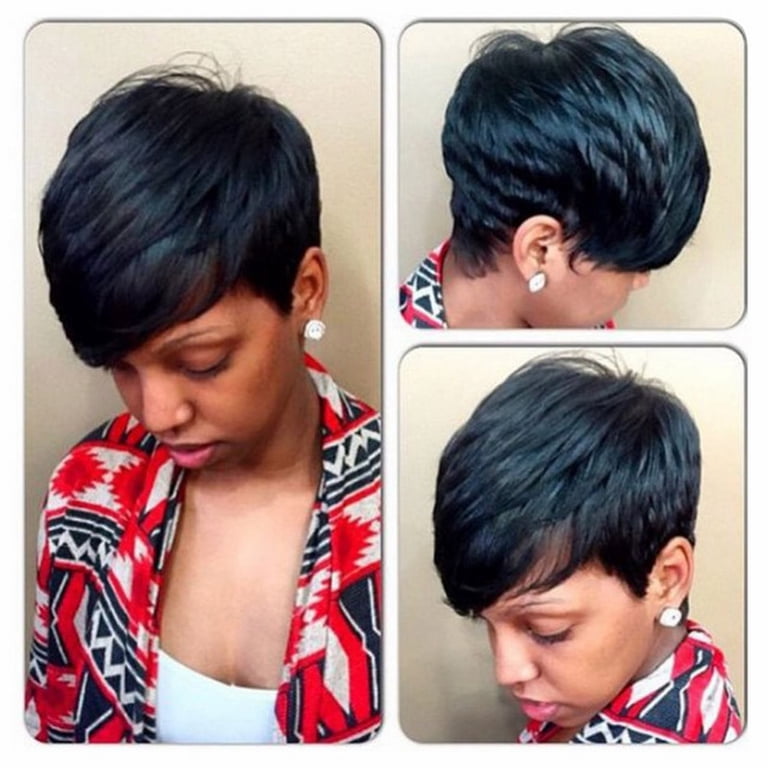 Adbnpza Half Wigs for Black Women Human Hair Wig Bundles  display picture 1