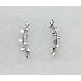 thumbnail image 2 of Faship Gorgeous Clear Rhinestone Crystal Ear Cuffs Earrings, 2 of 4
