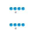 thumbnail image 3 of Bewildely Paquete de 4 accesorios de piezas modificadas de coche de control remoto acoplador hexagonal Azul 2piezas Bewildely CBP204747, 3 of 6
