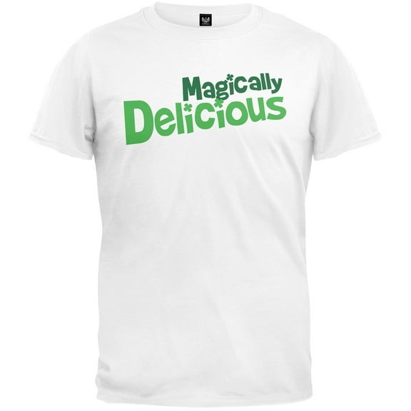 St. Patricks Day - Magically Delicious T-Shirt - Large