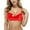 C17/Red, variant on XIYON Womens Bras Women's Lingerie Highlight Leather Open Chest Bra Classic