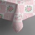 thumbnail image 5 of Pioneer Flower Floral Print Pattern Square Tablecloth, Waterproof Wipeable Spillproof Washable Table Cover for Home Kitchen Party Decor, 52"x52", 5 of 6