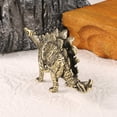 thumbnail image 3 of Figura de dinosaurio de latón, adorno de dinosaurio de escritorio, escultura de dinosaurio de mesa, estatua de dinosaurio, decoración de jardín, 3 of 8