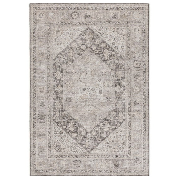 SAFAVIEH Republica Eddie Medallion Area Rug, Grey/Beige, 8' x 10'