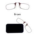 thumbnail image 2 of Legless Clamp Nose Reading Glasses With Ultra-thin Glasses Case, 2 of 5