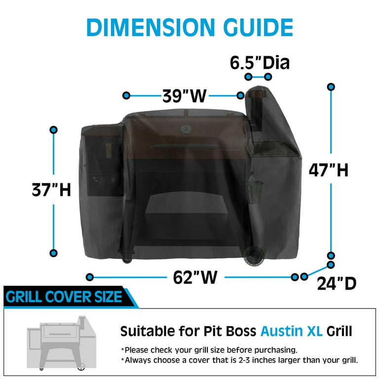 Adiqo Waterproof Grill Cover for Pit Boss Austin XL Rancher XL 1000 1100 Pro 1150 Walmart