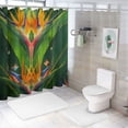 thumbnail image 7 of Orinice Tropical Bird of Paradise Shower Curtains Sets,Decor Shower Curtain Partition for Bathroom Bathtub With12 Hooks 69x72, 7 of 7
