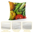 thumbnail image 4 of Qinduosi Fresh Vegetables Fruits Print Farmhouse Fall Home Decor Cushion Case,Throw Pillow Covers Inch for Couch Bed Sofa, 4 of 5