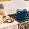 thumbnail image 4 of Caraway Stock Pot - 12 Qt Ceramic Coated With - - Large for Bigger Batches - Cream, 4 of 9