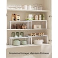 thumbnail image 3 of Armario organizador de estantes SONGMICS Kitchen Set 2 Cloud White, 3 of 8