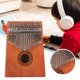 thumbnail image 4 of Kalimba pequeño de caoba, bonito instrumento de 17 teclas, regalo exquisito para niños principiantes Likrtyny Para estrenar, 4 of 6