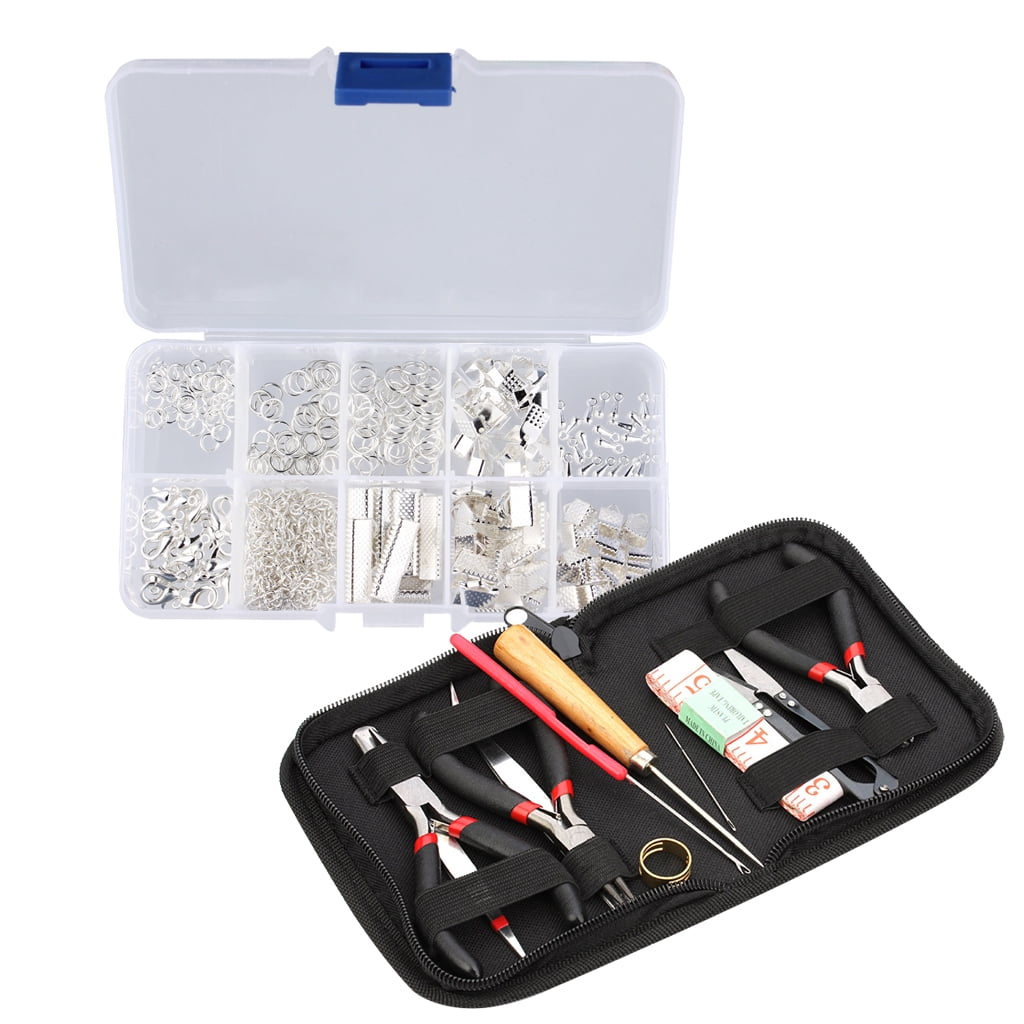Jewelry Making Tool Set with 200 Pieces Jewelry Making Starter Finding