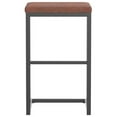 thumbnail image 4 of Home Square Boone 26" Modern Counter Stool in Gray/Antique Brown - Set of 2, 4 of 6