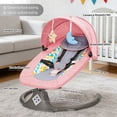thumbnail image 6 of Electric Baby Swing, Caveen Infant Swing Rocker with Remote Control, 5 Sway Speeds, Bluetooth Music, Grey, 6 of 8
