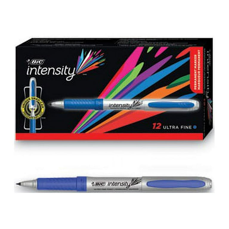 Intensity Ultra Fine Tip Permanent Marker, Extra-Fine Needle Tip, Deep Sea Blue, Dozen Intensity Ultra Fine Tip Permanent Marker, Extra-Fine Needle Tip, Deep Sea Blue, Dozen