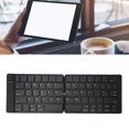 thumbnail image 1 of Teclado Plegable Inalámbrico, Teclado Plegable De Cuero PU Práctico Para Tableta, 1 of 7