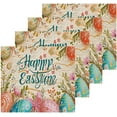thumbnail image 2 of Easter Eggs Washcloths Set of 4-12 x 12 inch Pure Cotton Wash Cloth Highly Absorbent and Soft Fingertip Towels Face Cloths for Bath, Spa Wash cloth, 2 of 7