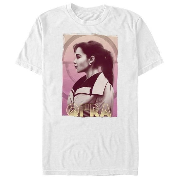 Men's Solo: A Star Wars Story Qi'ra Profile Graphic Tee White 2X Large