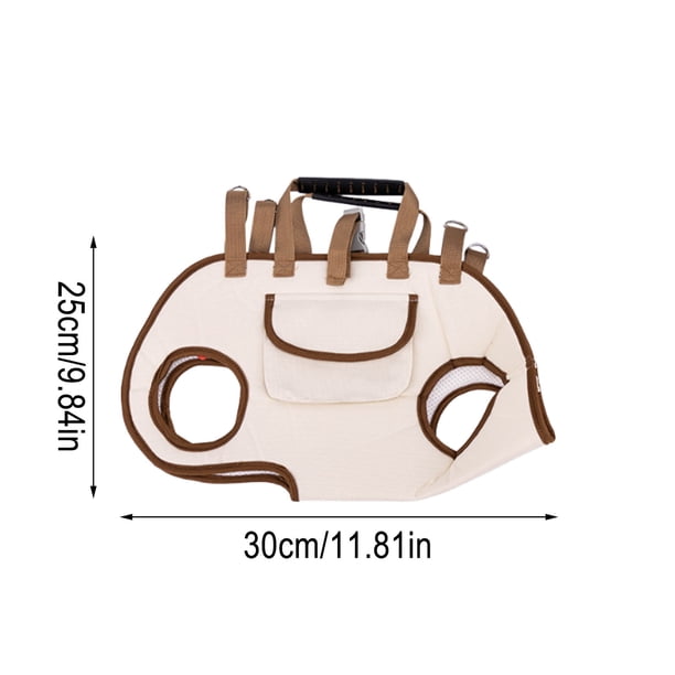 Mom's Best Mochila transportadora portátil para perros y gatos, cómoda y ajustable, con patas fáciles de colocar, ideal para viajes al aire libre.