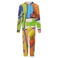 thumbnail image 4 of The Anime Backyardigans Unisex Onesie Pajamas Zipper Jumpsuit Hooded One Piece Sleepwear for Family Mens Womens, 4 of 8