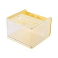 thumbnail image 3 of Organizador de Pañuelos Faciales, Organizador de Pañuelos, Soporte para Caja de Pañuelos, Caja de Almacenamiento de Papel para Restaurante, Baño, amarillo perfecl Estuche de pañuelos, 3 of 8