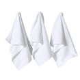 thumbnail image 5 of 4 piezas 35x75 cm algodón espesado toallas faciales toallas de baño blancas toallas para lavar la cara para hotel salón de belleza, 5 of 5