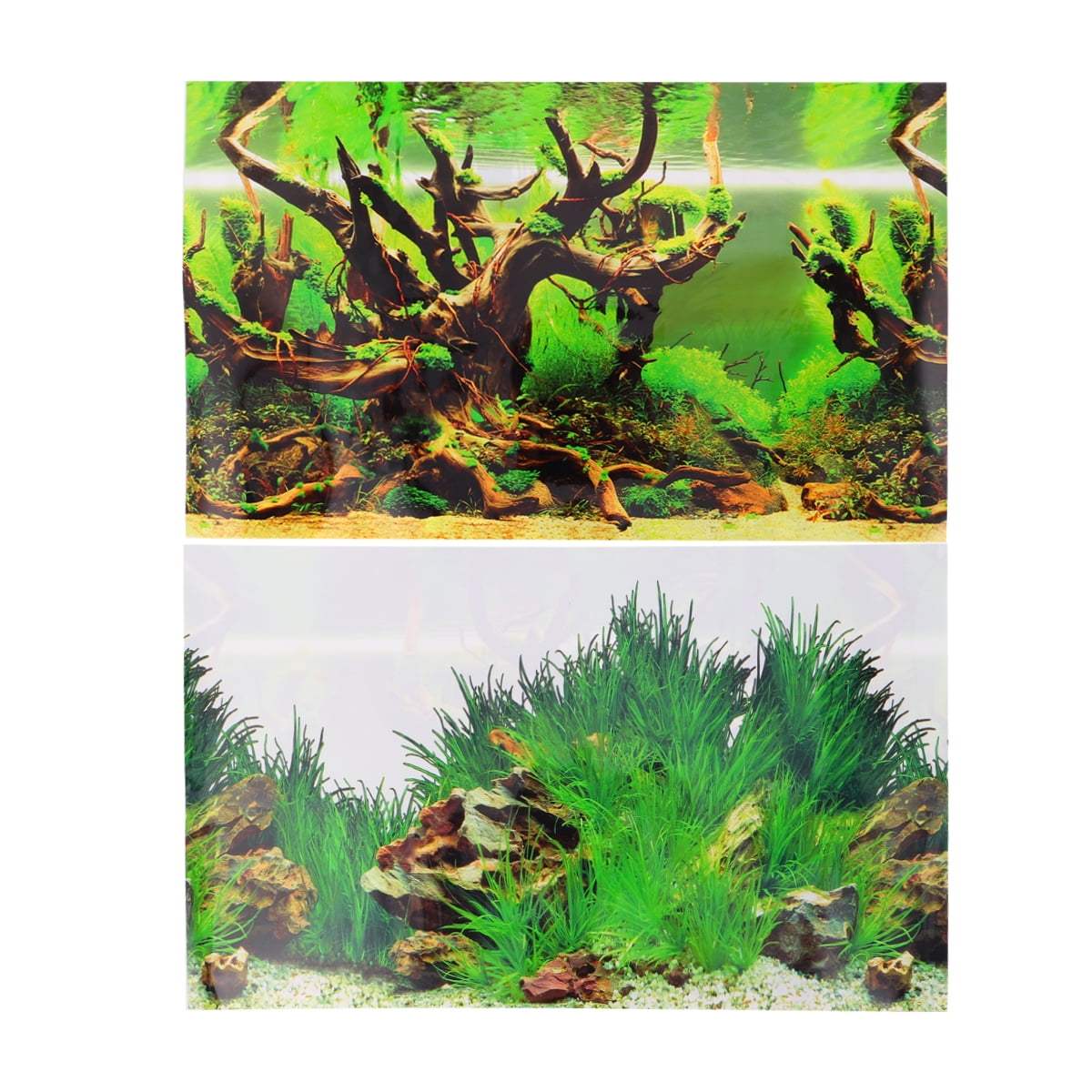 Aquarium Background Sticker DoubleSided Adhesive Wallpaper Fish Tank
