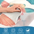 thumbnail image 5 of Yayeee Kitchen Curtains Tier Set of 2 Light Filtering 57"x24" Over Sink Window Panels, Colorful Butterflies, 5 of 7