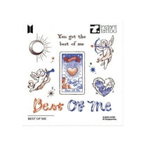 BTS (instant tattoo) Best of Me Tattoo (Official Merchandise)
