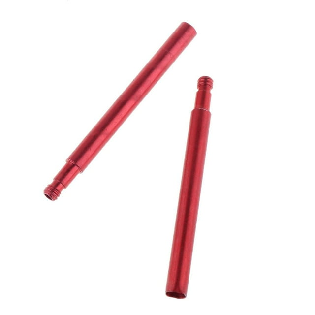 Extensión De Adaptador De Extensor De Núcleo De Válvula Presta De Aleación De Aluminio De 70 Mm Plateado Baoblaze