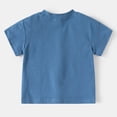 thumbnail image 4 of UngA Boys Henley Short Sleeve Shirt Cotton Blend Button Front Summer Tee Tops Kids Toddler Breathable Casual Tshirts (Blue,6-7 Years), 4 of 4