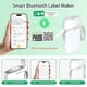 thumbnail image 4 of Máquina etiquetadora Rongta con cinta, impresora de etiquetas Bluetooth, mini etiquetadora inalámbrica con múltiples plantillas para organizar la oficina y el hogar (blanca), 4 of 5