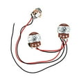 thumbnail image 4 of Unatoiry Guitar Wiring Harness Set Professional 1T1V 3-Way Push Pull Switch Wire Harness Guitars Bass Repair Replacement, 4 of 6