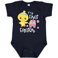 thumbnail image 3 of Inktastic My 1st Easter with Baby Chick and Eggs in Wagon Boys or Girls Baby Bodysuit, 3 of 5