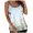 Sky Blue, variant on idosla Tankini Tops for Women Swimwear Tummy Control Modest Loose Fit Print Tankini Tops Vacation Holiday Bathing Suit Top No Bottom (Hot Pink, S)