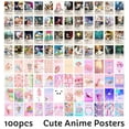thumbnail image 4 of Kawaii Room Decor 100pcs, Pink Aesthetic Room Decor For Teen Girls, Cute Room Decor, Anime Posters, Kawaii Decor, Anime Room Decor, Danish Pastel Room Decor, Sanrio Hello Kitty, 4 of 8