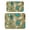 White-190, variant on 2pcs Exotic Paisley Coffee Bar Mat Vibrant Colorful Pattern Absorbent & Slip-Resistant Mat for Coffee Lovers, 4-Layer Construction
