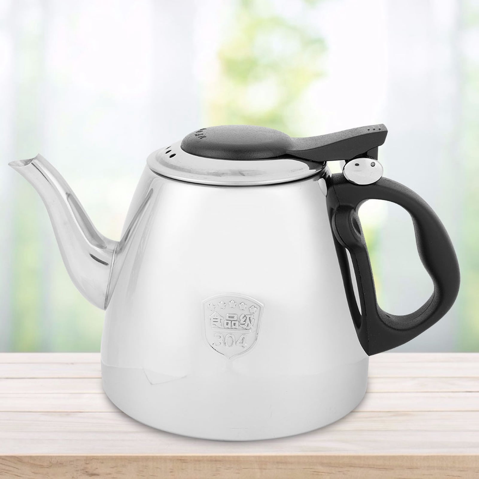 Water Kettle Stainless Steel Flat Bottom Water Boiling Pot Kettlefor Induction Stovetop Elevate Your Experience Walmart
