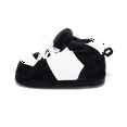thumbnail image 2 of Black and White Slippers - X Large, 2 of 5