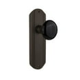 thumbnail image 4 of Nostalgic Warehouse Decblk_Psg_234_Nk Vintage Black Porcelain Passage Door Knob Set -, 4 of 7
